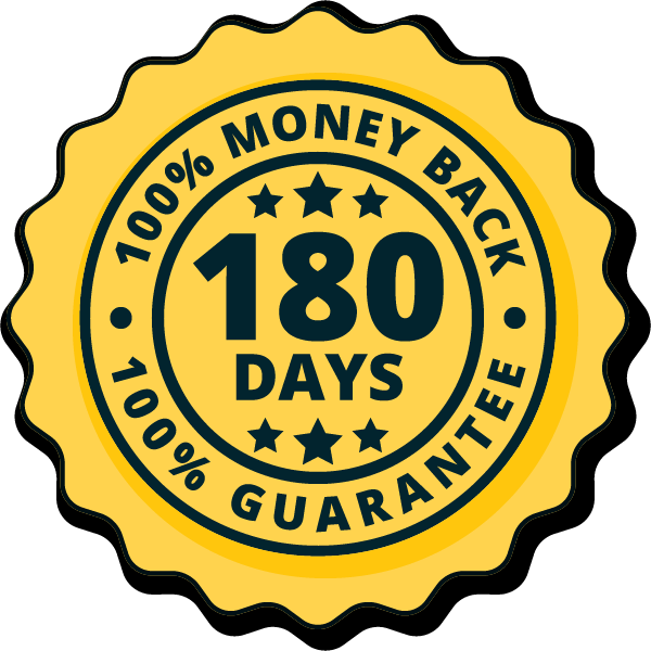 Vision 20 - 180 Day Money Back Guarantee