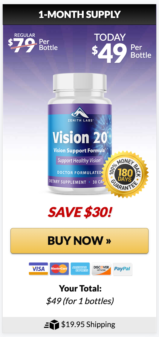 Vision 20 - 1 Bottle